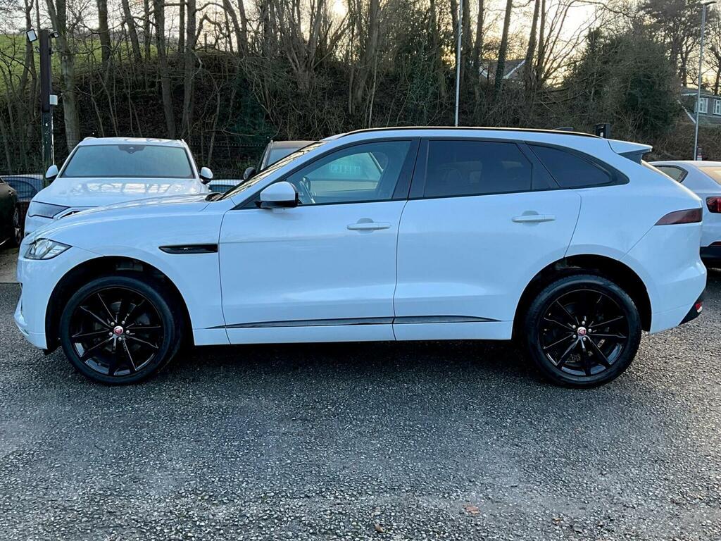 Jaguar F-Pace Suv 2.0 D180 Chequered Flag Awd Euro 6 Ss SE70AUM White #4