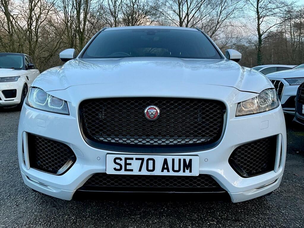 Jaguar F-Pace Suv 2.0 D180 Chequered Flag Awd Euro 6 Ss SE70AUM White #5