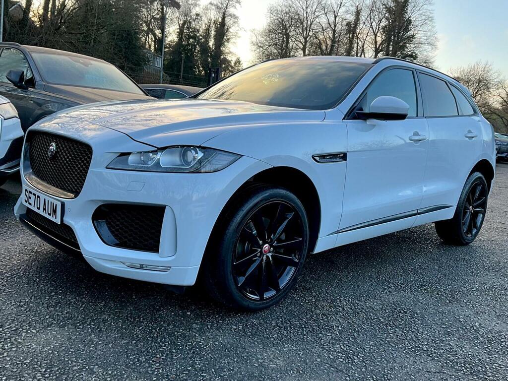 Jaguar F-Pace Suv 2.0 D180 Chequered Flag Awd Euro 6 Ss White