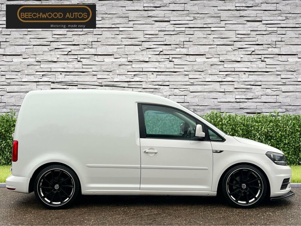 Volkswagen Caddy 2018 1.4L C20 Tsi Beechwood Custom Bmt 0D 123 Bhp White #4