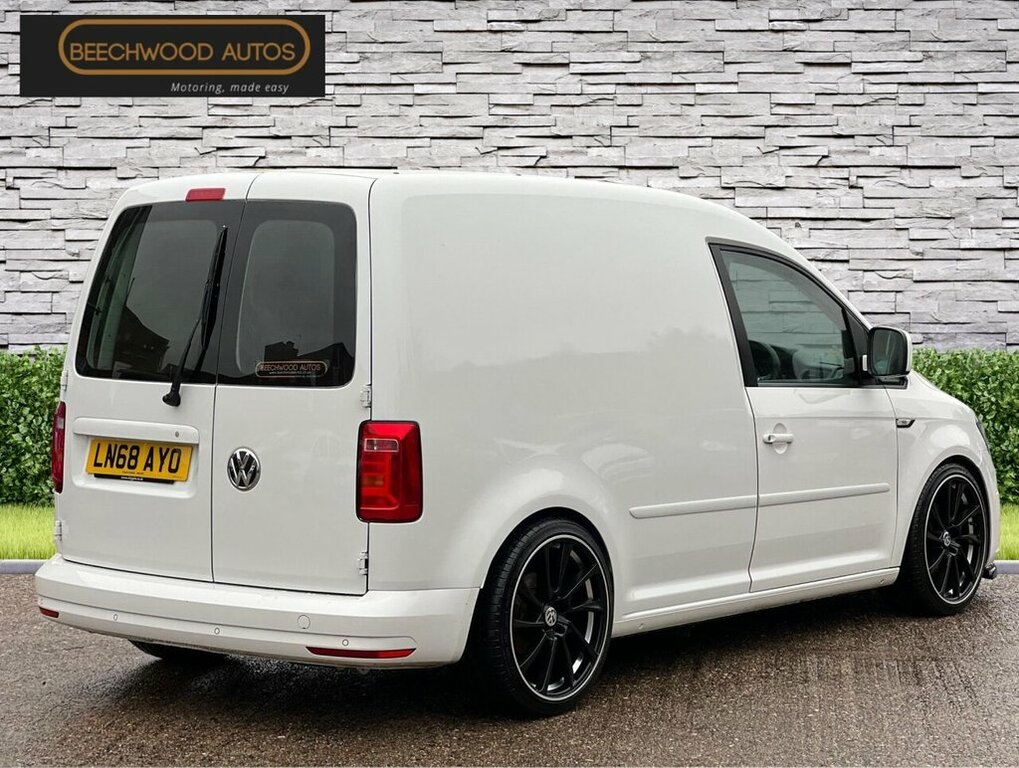 Volkswagen Caddy 2018 1.4L C20 Tsi Beechwood Custom Bmt 0D 123 Bhp White #6