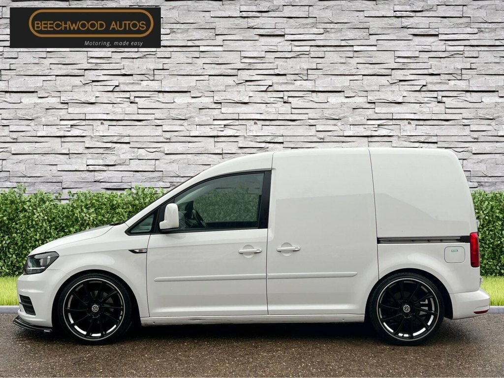 Volkswagen Caddy 2018 1.4L C20 Tsi Beechwood Custom Bmt 0D 123 Bhp White #5