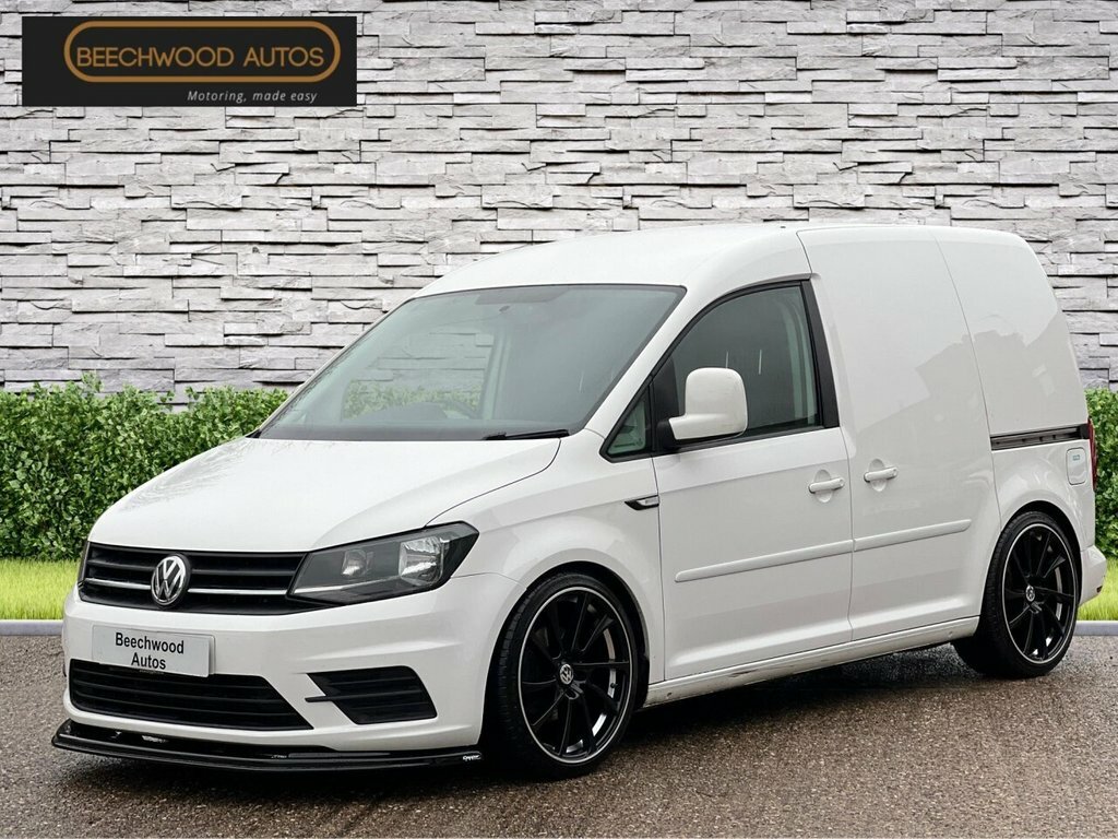Volkswagen Caddy 2018 1.4L C20 Tsi Beechwood Custom Bmt 0D 123 Bhp White #2