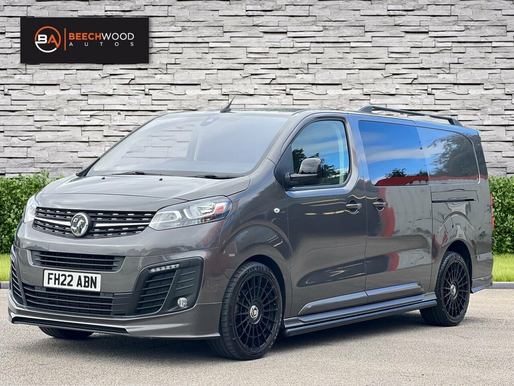Vauxhall Vivaro 2022 2.0L L2h1 F3100 Elite Ss Dcb 0D 143 Bhp Grey #2