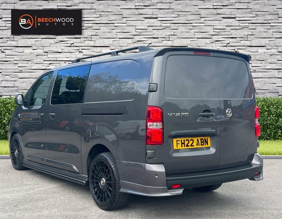 Vauxhall Vivaro 2022 2.0L L2h1 F3100 Elite Ss Dcb 0D 143 Bhp Grey #4