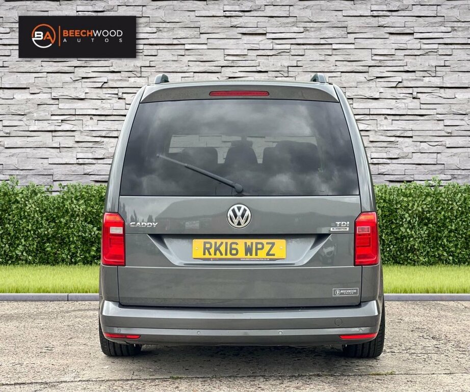 Volkswagen Caddy Maxi Life 2016 2.0 C20 Life Tdi 101 Bhp Grey #3