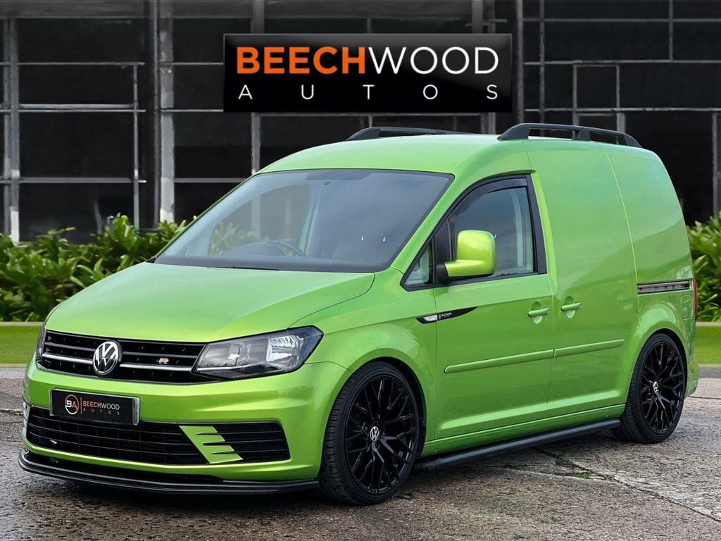 Volkswagen Caddy 2016 1.6 Tdi C20 Beechwood Custom Manua Green #2