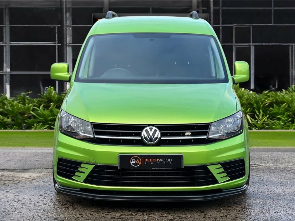 Volkswagen Caddy 2016 1.6 Tdi C20 Beechwood Custom Manua Green #3