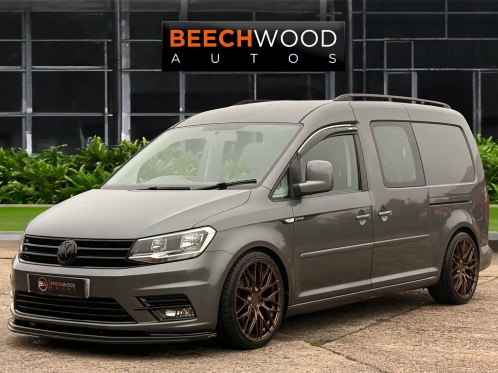 Volkswagen Caddy Maxi 2017 2.0 Tdi C20 Maxi Combi Van Dsg Fwd Grey #2