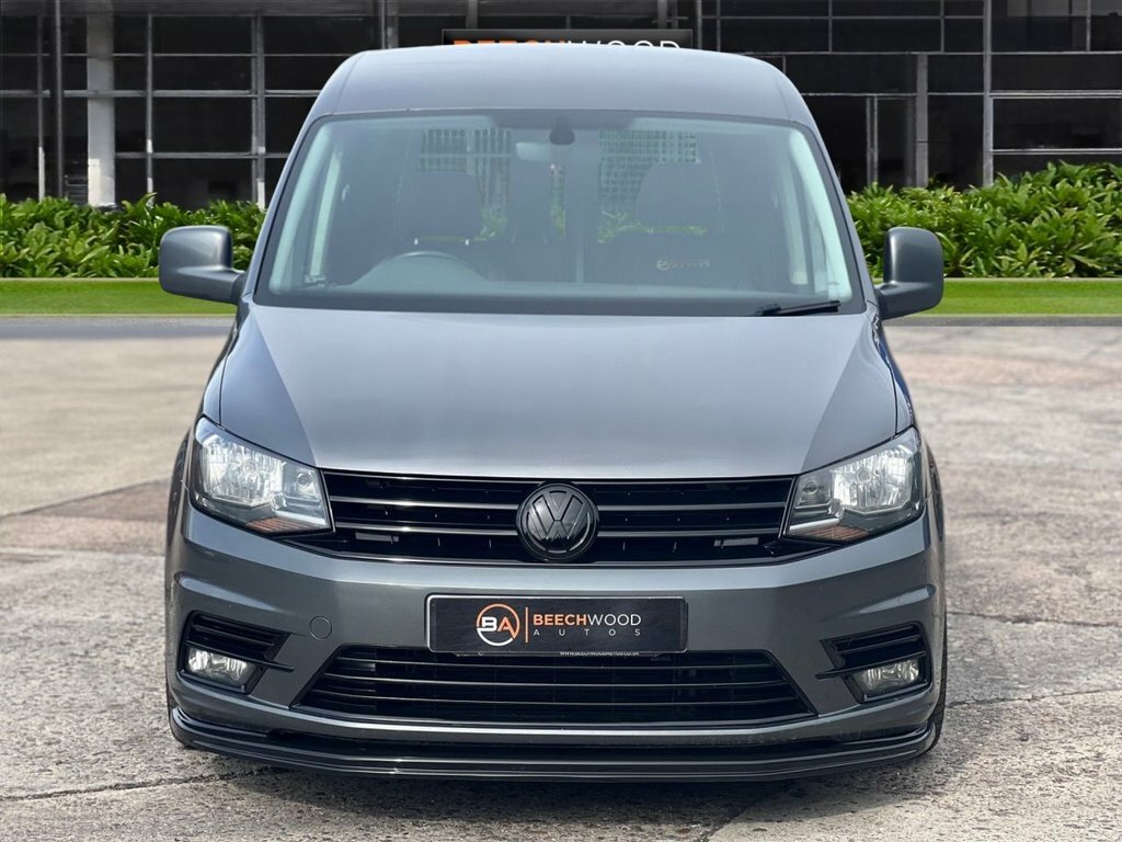 Volkswagen Caddy 2017 1.6 Tdi C20 Cr Highline Panel Van RV17HDF Grey #6