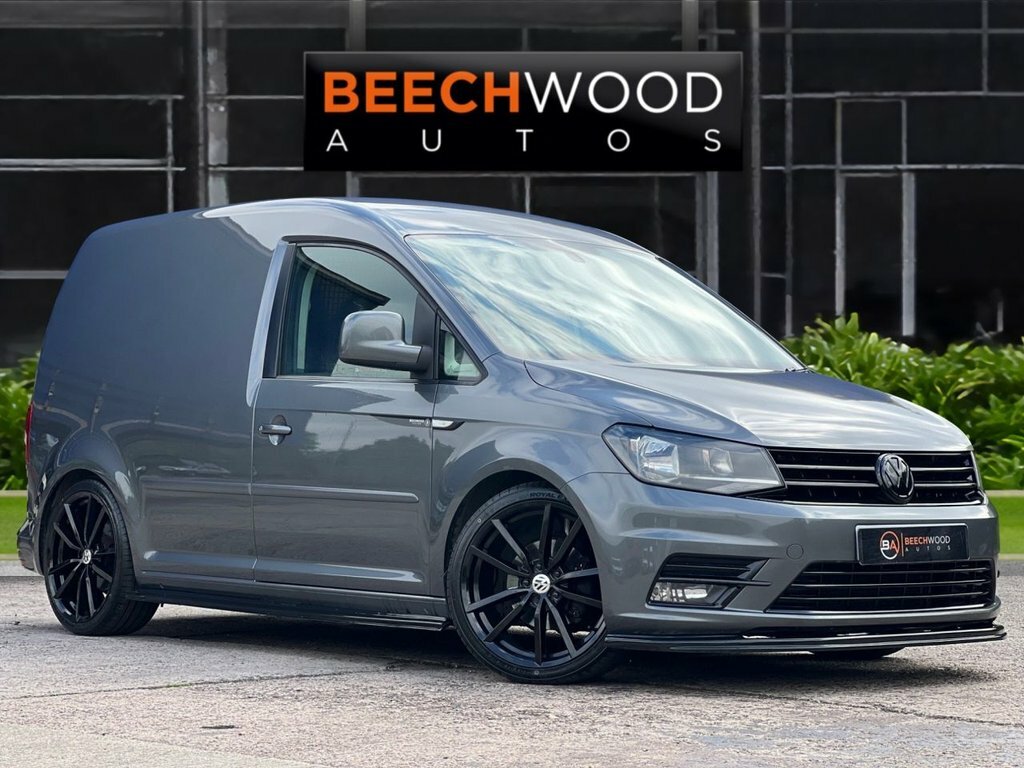 Volkswagen Caddy 2017 1.6 Tdi C20 Cr Highline Panel Van RV17HDF Grey #4