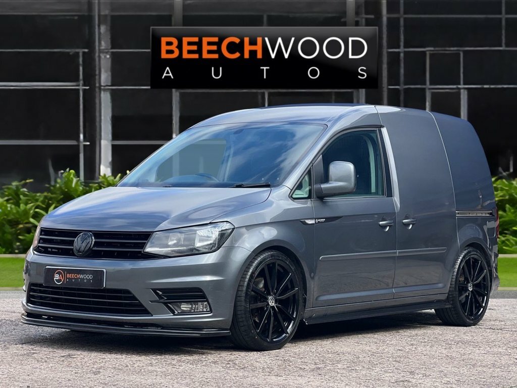 Volkswagen Caddy 2017 1.6 Tdi C20 Cr Highline Panel Van RV17HDF Grey #5