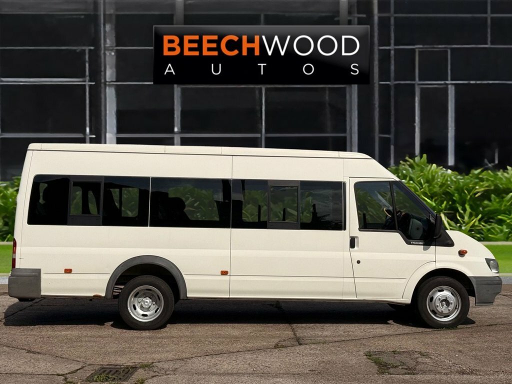Ford Transit Custom 2006 2.4 Td 430 Minibus 15 Seat White #4