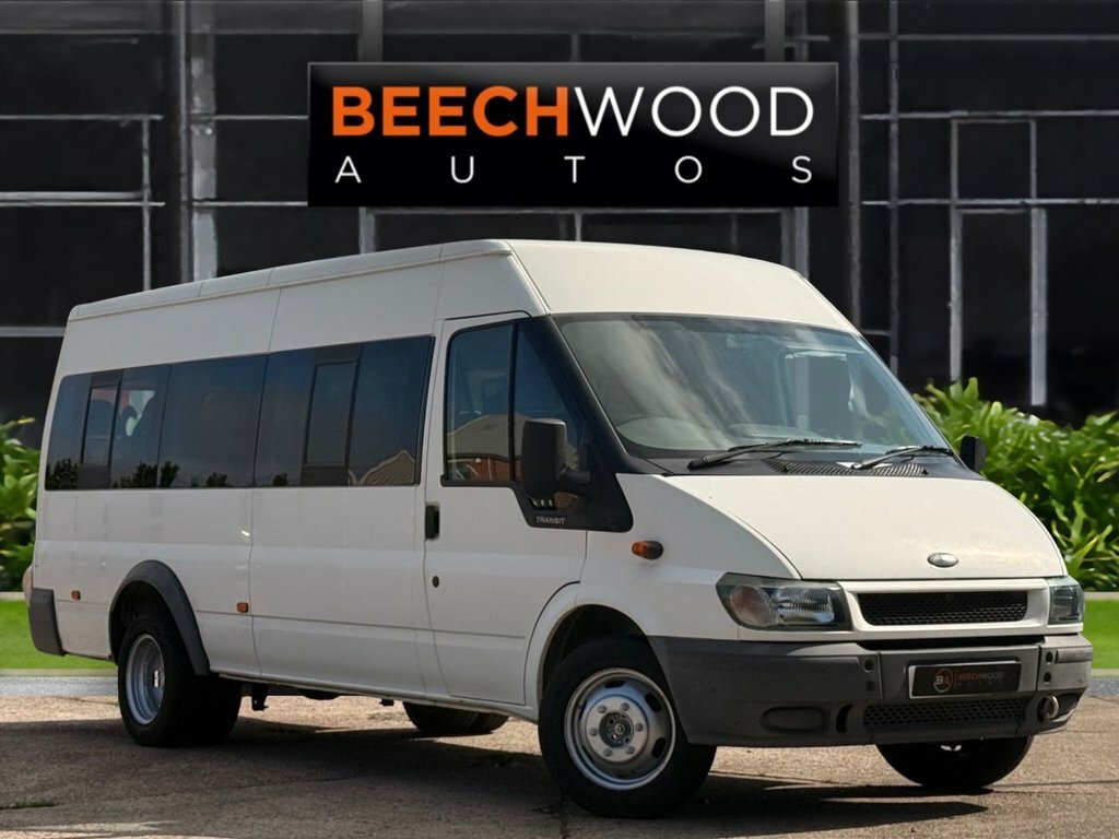 Ford Transit Custom 2006 2.4 Td 430 Minibus 15 Seat White