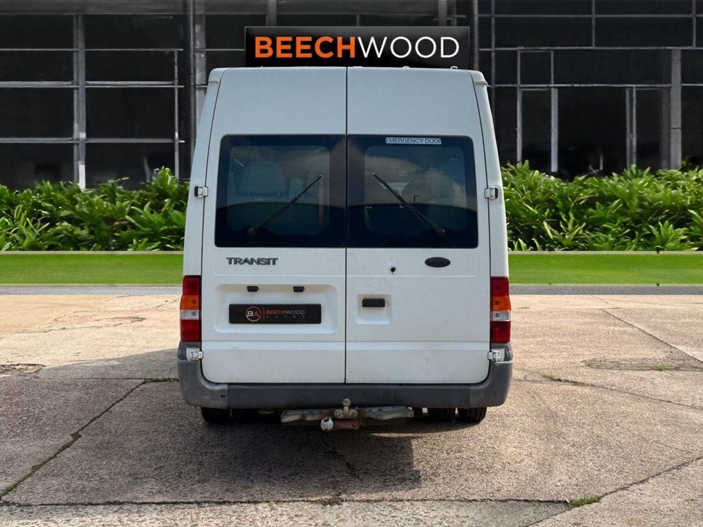 Ford Transit Custom 2006 2.4 Td 430 Minibus 15 Seat White #6