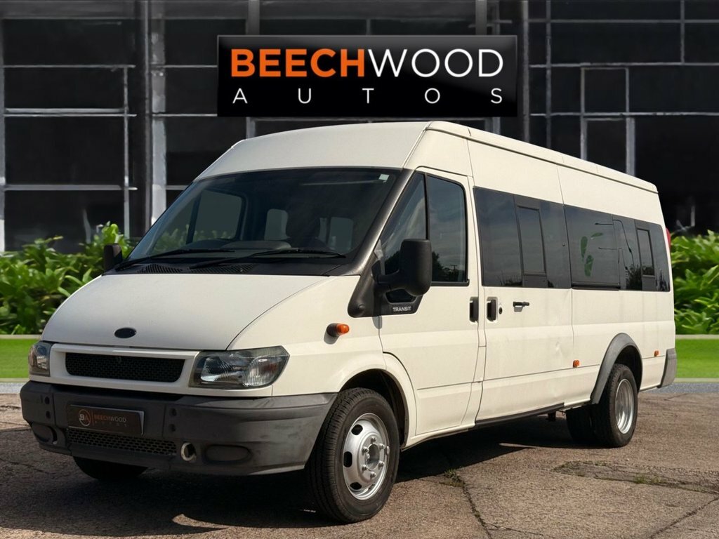 Ford Transit Custom 2006 2.4 Td 430 Minibus 15 Seat White #2