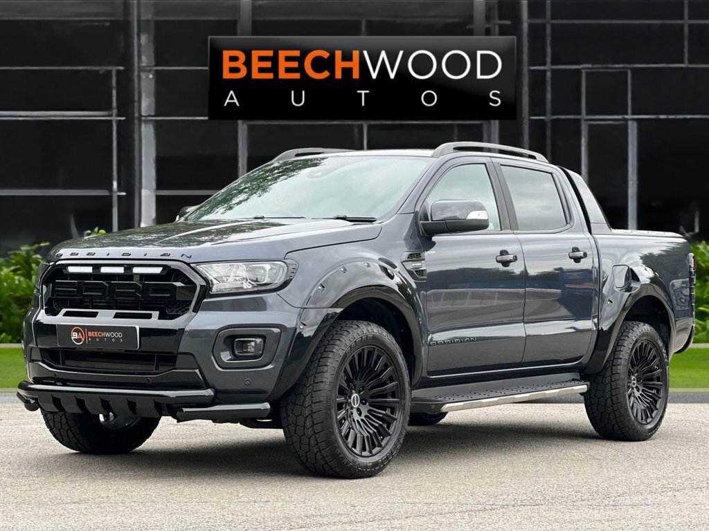 Ford Ranger 2021 2.0 Ecoblue Wildtrak Pickup Double Cab Di HN71NEF Grey #2