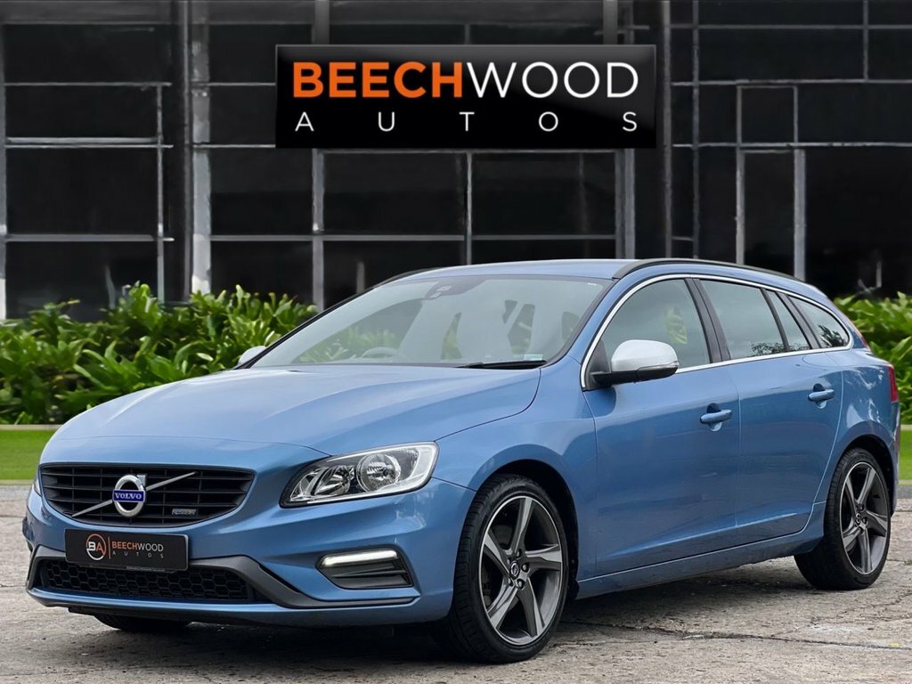 Volvo V60 2014 1.6 D2 R-design Nav Estate Blue #2