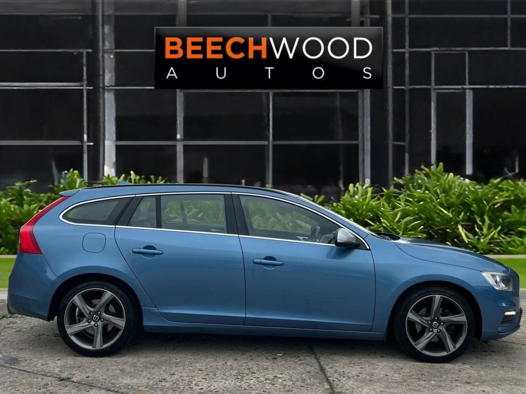 Volvo V60 2014 1.6 D2 R-design Nav Estate Blue #5