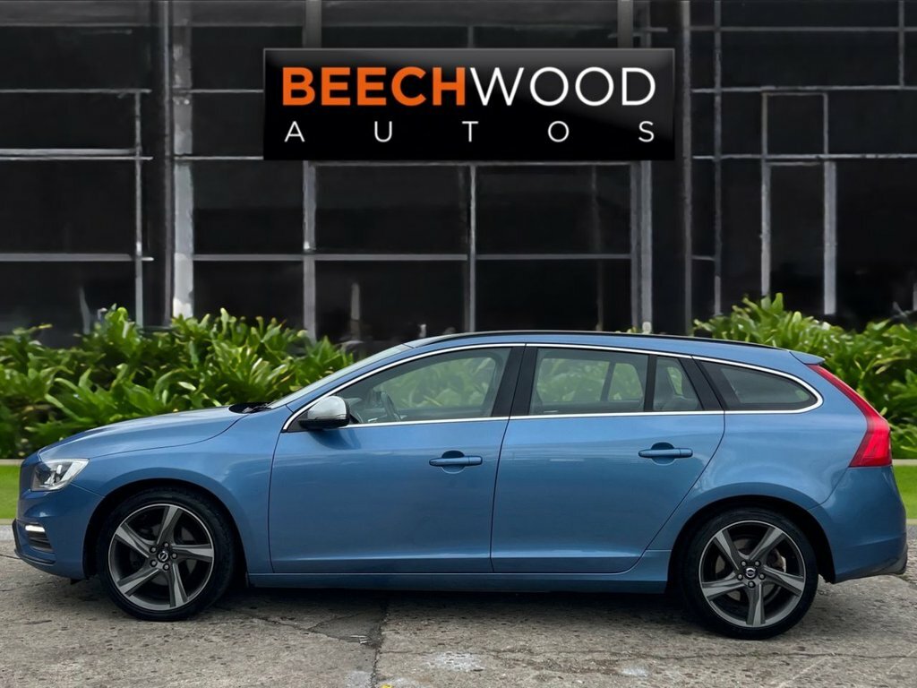 Volvo V60 2014 1.6 D2 R-design Nav Estate Blue #4