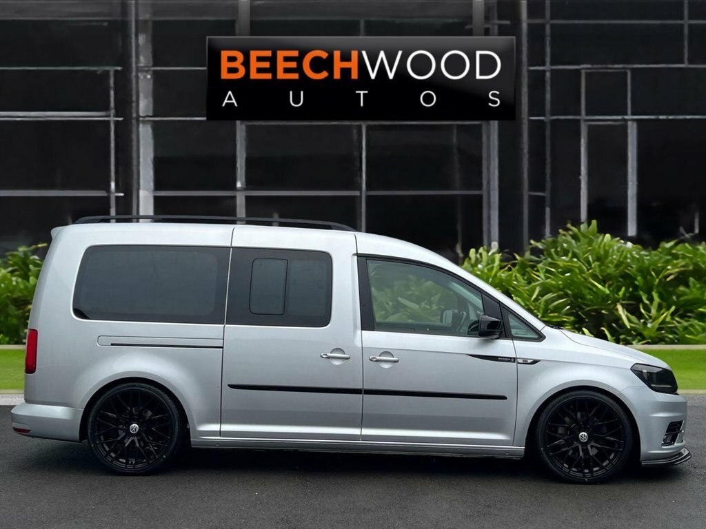Volkswagen Caddy Maxi Life 2018 2.0 Tdi Bluemotion Tech Mpv Dsg Eu DK18RYD Silver #5