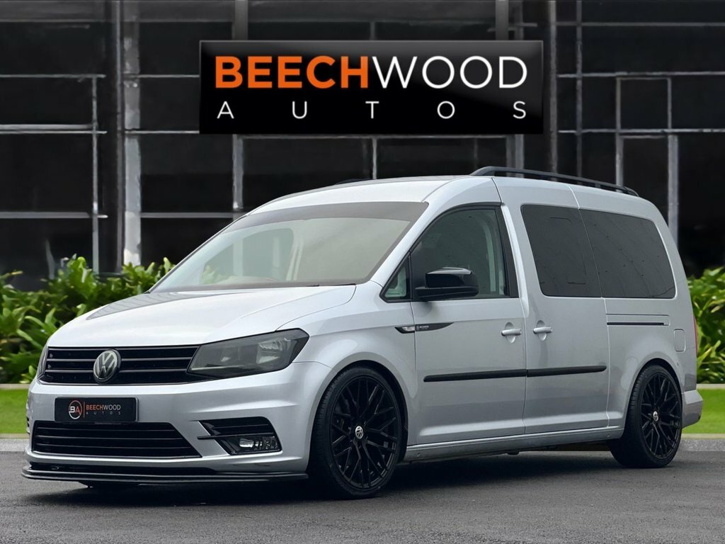 Volkswagen Caddy Maxi Life 2018 2.0 Tdi Bluemotion Tech Mpv Dsg Eu DK18RYD Silver #2