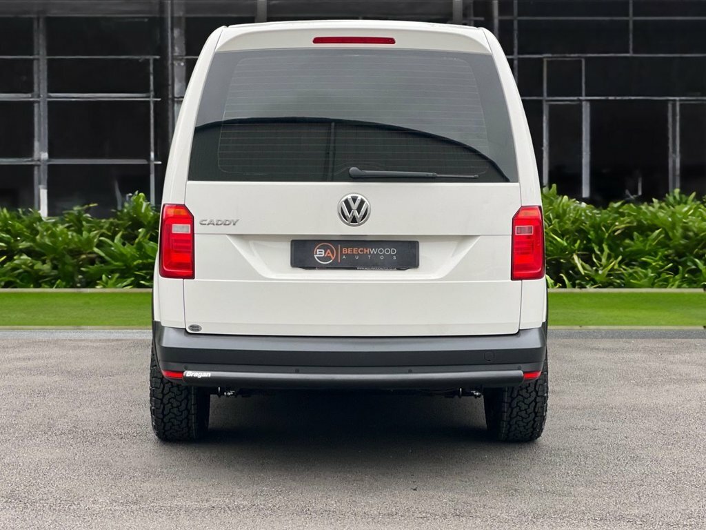 Volkswagen Caddy Maxi 2020 2.0 Tdi Beechwood Swamper Crew Van Double Cab White #4