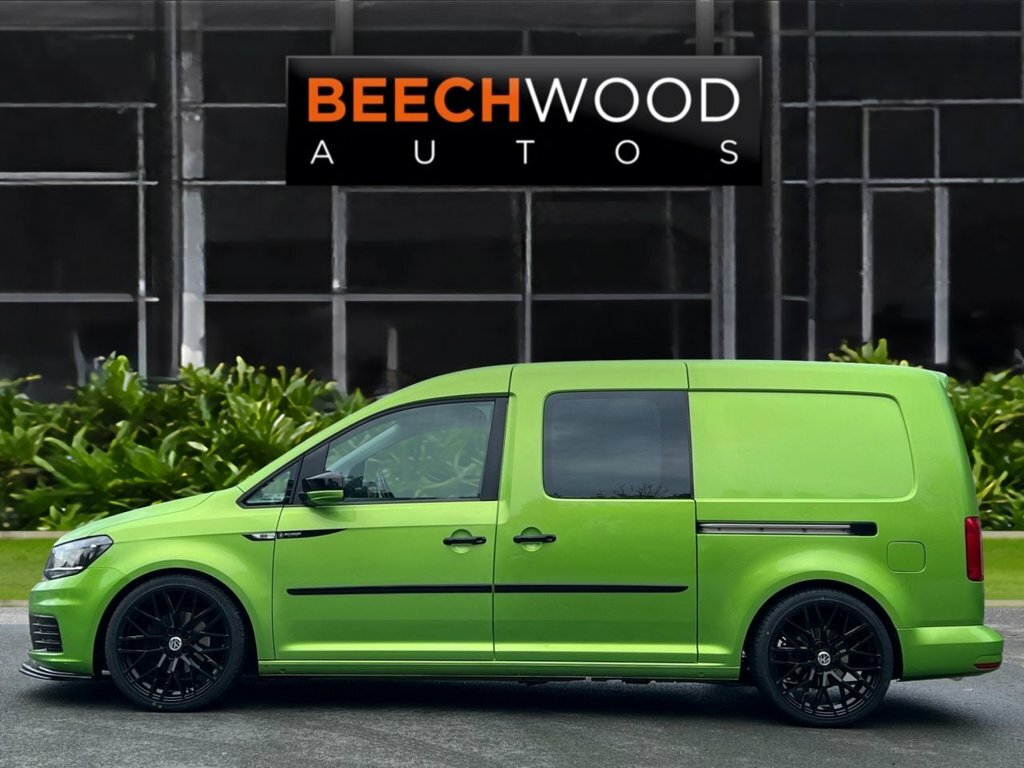 Volkswagen Caddy Maxi 2020 2.0 Tdi C20 Crew Van Double Cab Ma Green #6