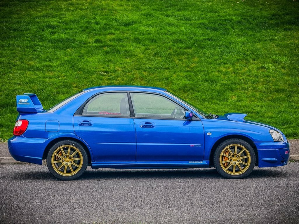 Subaru Impreza 2005 2.0 Wrx Sti Type Uk Saloon Blue #5