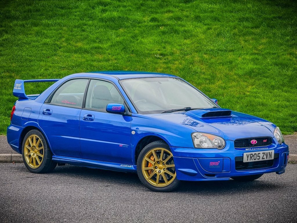 Subaru Impreza 2005 2.0 Wrx Sti Type Uk Saloon Blue