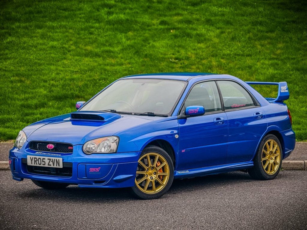 Subaru Impreza 2005 2.0 Wrx Sti Type Uk Saloon Blue #4
