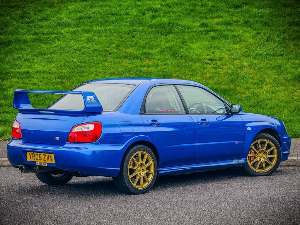 Subaru Impreza 2005 2.0 Wrx Sti Type Uk Saloon Blue #3