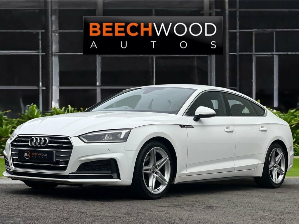 Audi A5 2018 2.0 Tfsi S Line Sportback E LO18JYD White #2
