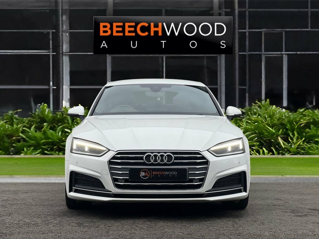 Audi A5 2018 2.0 Tfsi S Line Sportback E LO18JYD White #3