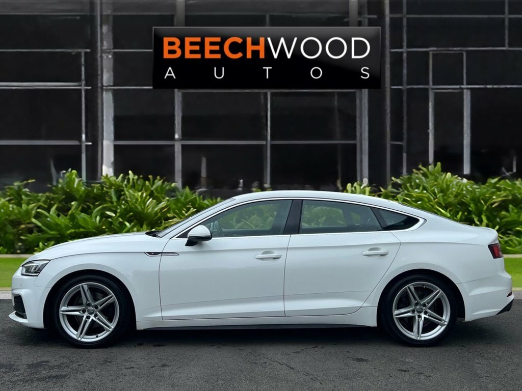 Audi A5 2018 2.0 Tfsi S Line Sportback E LO18JYD White #6