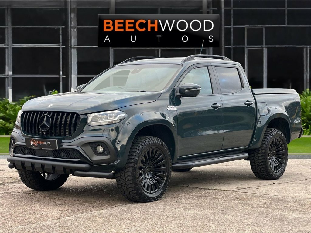 Mercedes-Benz X Class 2019 3.0 Cdi V6 Power Pickup Double Cab Green #2