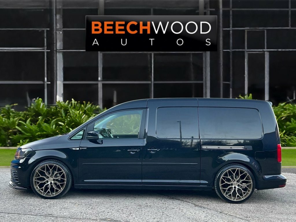 Volkswagen Caddy Maxi 2019 2.0 Tdi C20 Beechwood Custom Panel Van 6Dr Di NJ69HNR Black #5