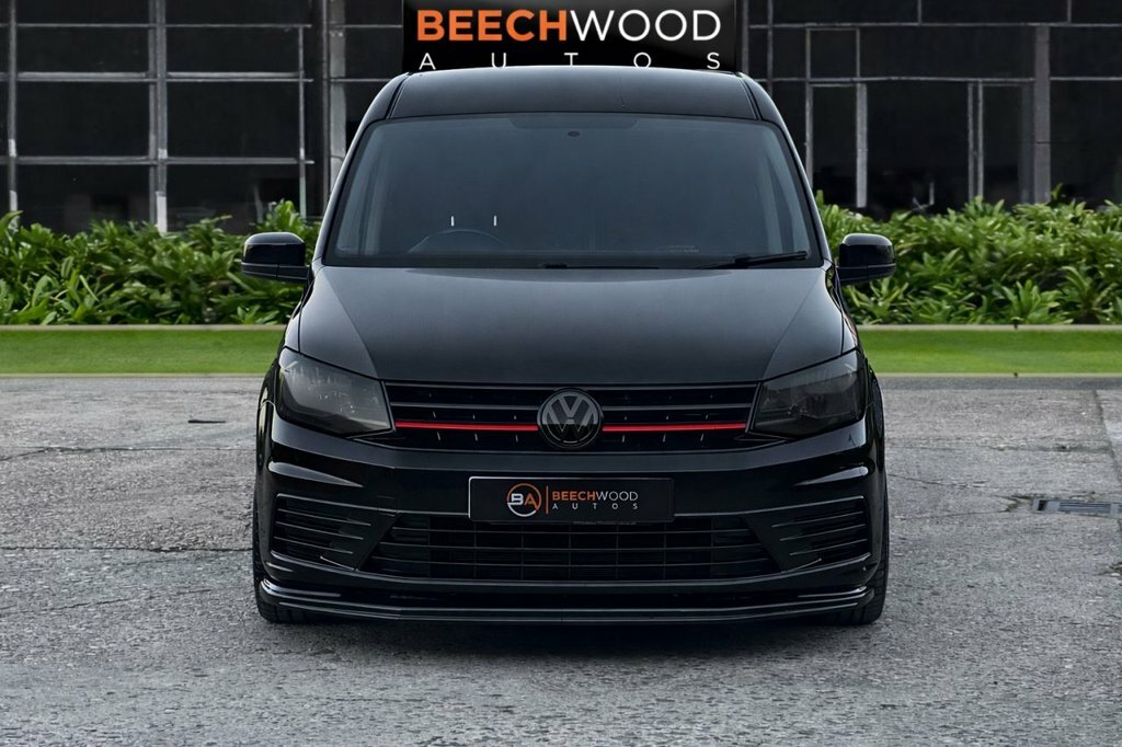 Volkswagen Caddy Maxi 2019 2.0 Tdi C20 Beechwood Custom Panel Van 6Dr Di NJ69HNR Black #3