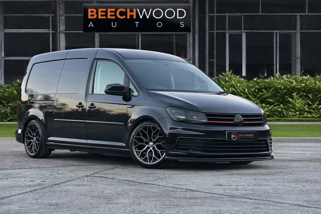 Volkswagen Caddy Maxi 2019 2.0 Tdi C20 Beechwood Custom Panel Van 6Dr Di Black