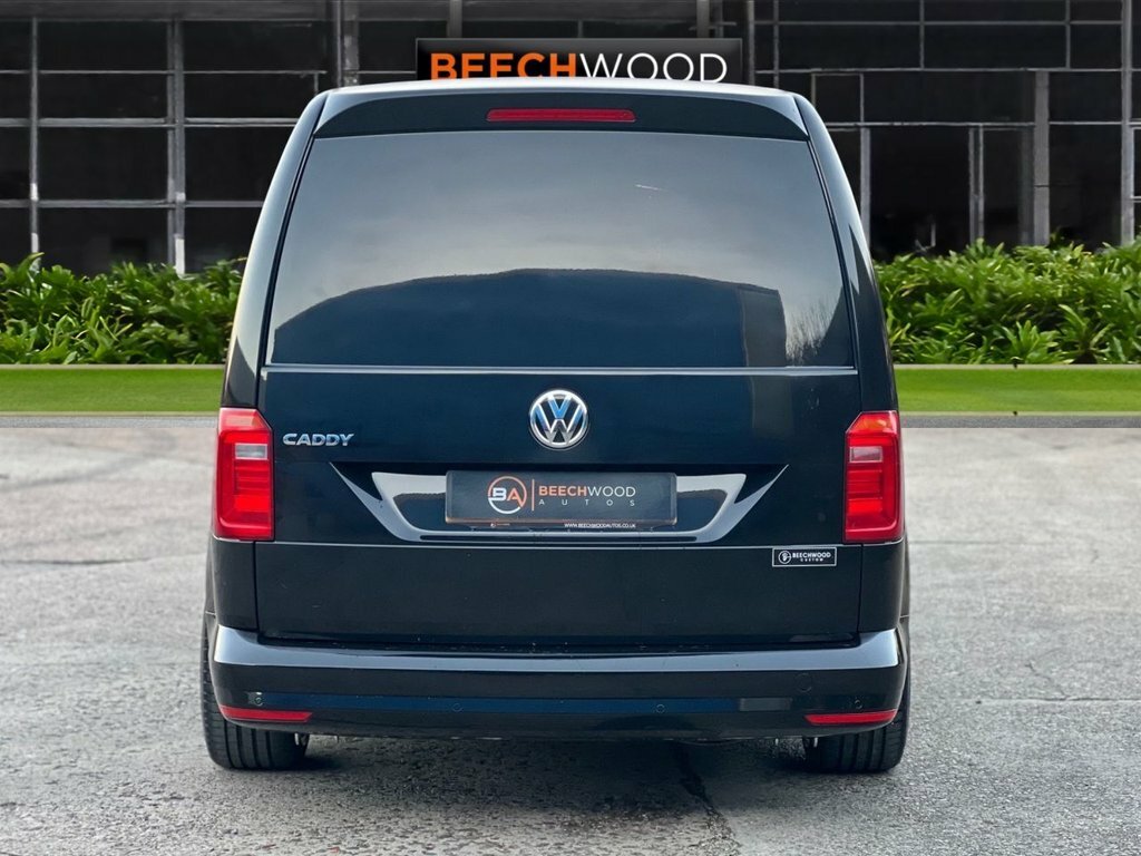 Volkswagen Caddy Maxi 2019 2.0 Tdi C20 Beechwood Custom Panel Van 6Dr Di NJ69HNR Black #6
