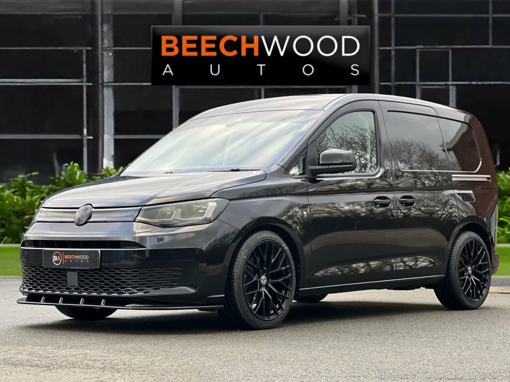 Volkswagen Caddy 2021 2.0 Tdi C20 Commerce Plus Panel Van Diese BW21OJB Black #2