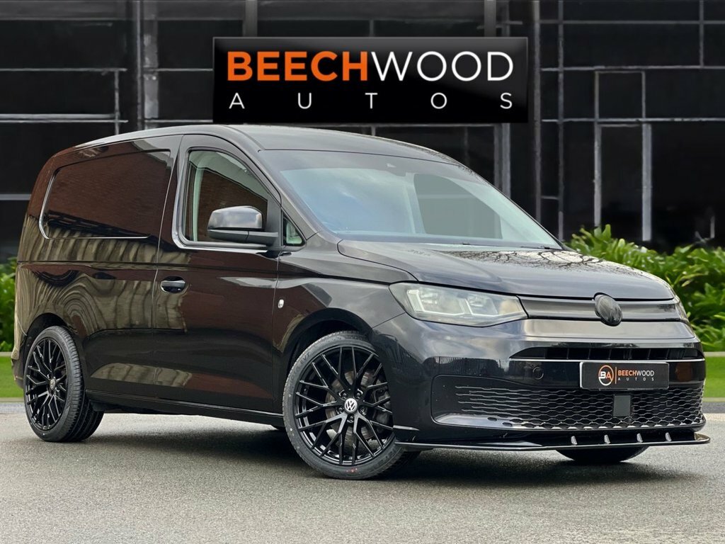 Volkswagen Caddy 2021 2.0 Tdi C20 Commerce Plus Panel Van Diese Black