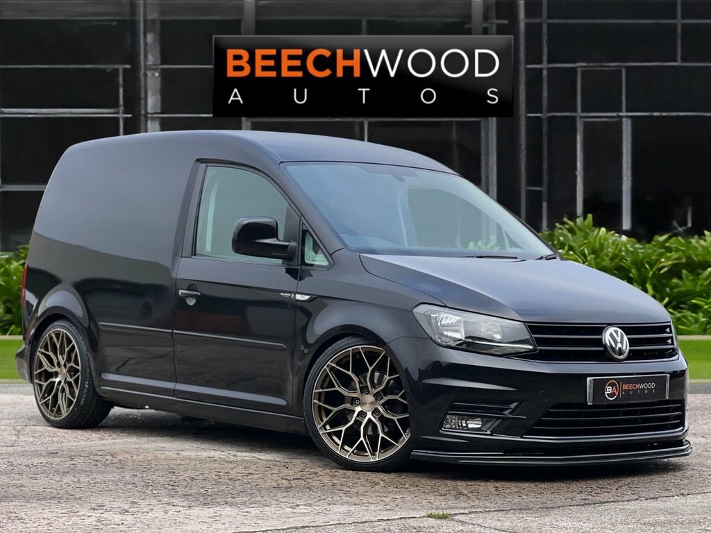 Volkswagen Caddy 2018 2.0 Tdi C20 Bluemotion Tech Highline Panel Va Black