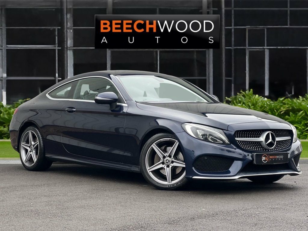 Mercedes-Benz C Class 2017 2.1 C220d Amg Line Coupe G-tronic Blue