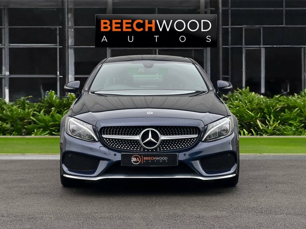 Mercedes-Benz C Class 2017 2.1 C220d Amg Line Coupe G-tronic NU67DDX Blue #3