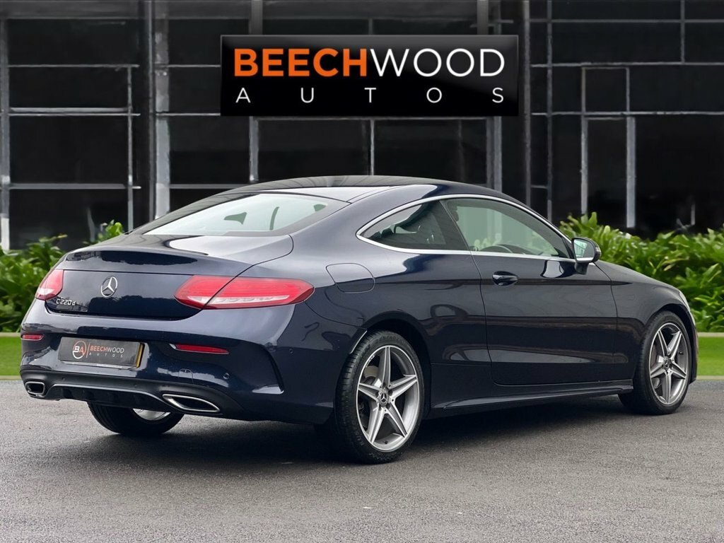 Mercedes-Benz C Class 2017 2.1 C220d Amg Line Coupe G-tronic NU67DDX Blue #6