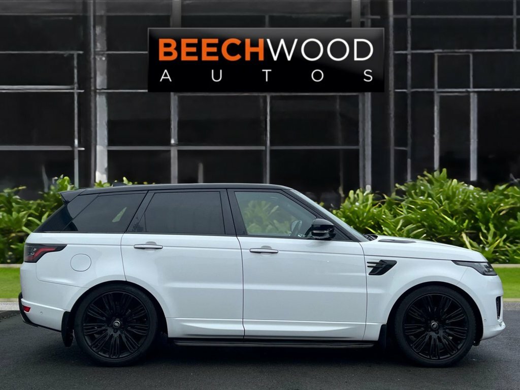 Land Rover Range Rover Sport 2018 3.0 Sd V6 Dynamic Suv Diese BX67YVF White #5