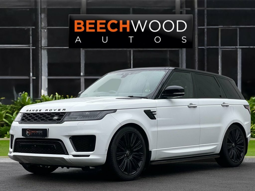 Land Rover Range Rover Sport 2018 3.0 Sd V6 Dynamic Suv Diese BX67YVF White #3