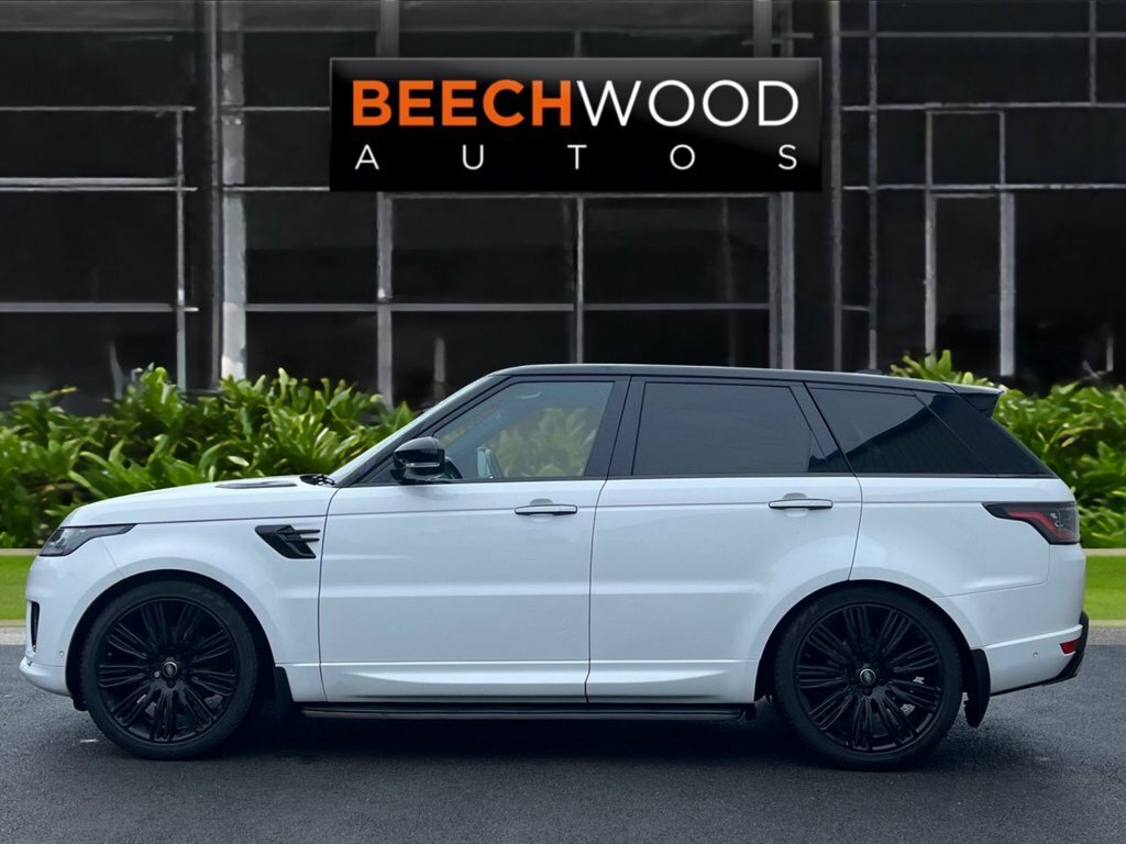 Land Rover Range Rover Sport 2018 3.0 Sd V6 Dynamic Suv Diese BX67YVF White #4