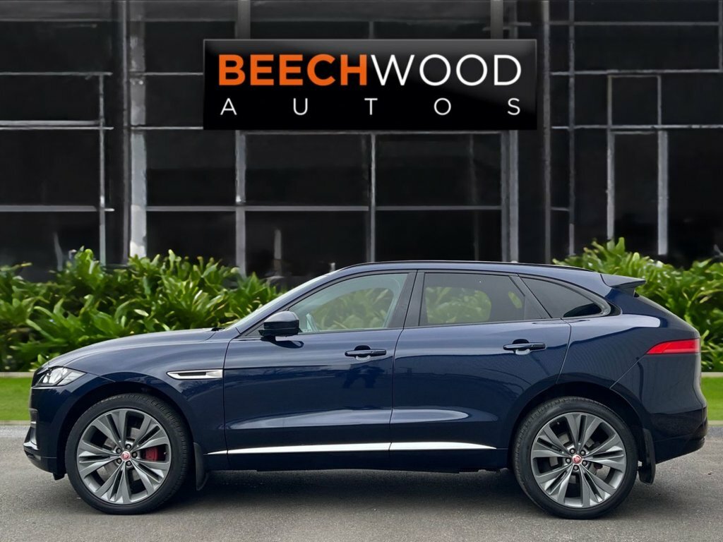Jaguar F-Pace 2017 3.0 D300 V6 S Suv Awd Euro 6 OY67XKK Blue #6